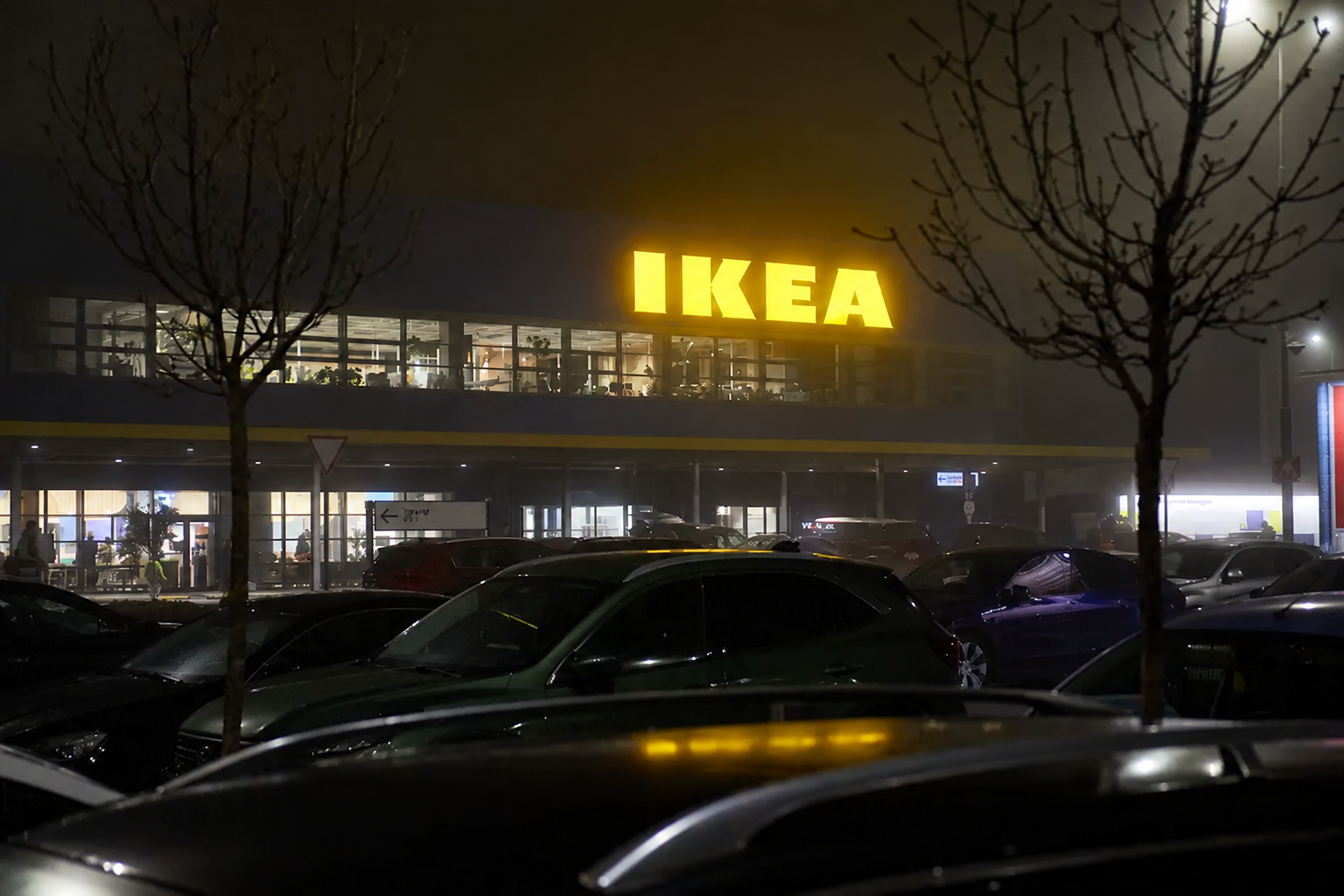 PURETi kezelt aszfalt alkalmazása az IKEA Alcorcón parkolójában